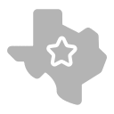 Roofing Texas Map Icon